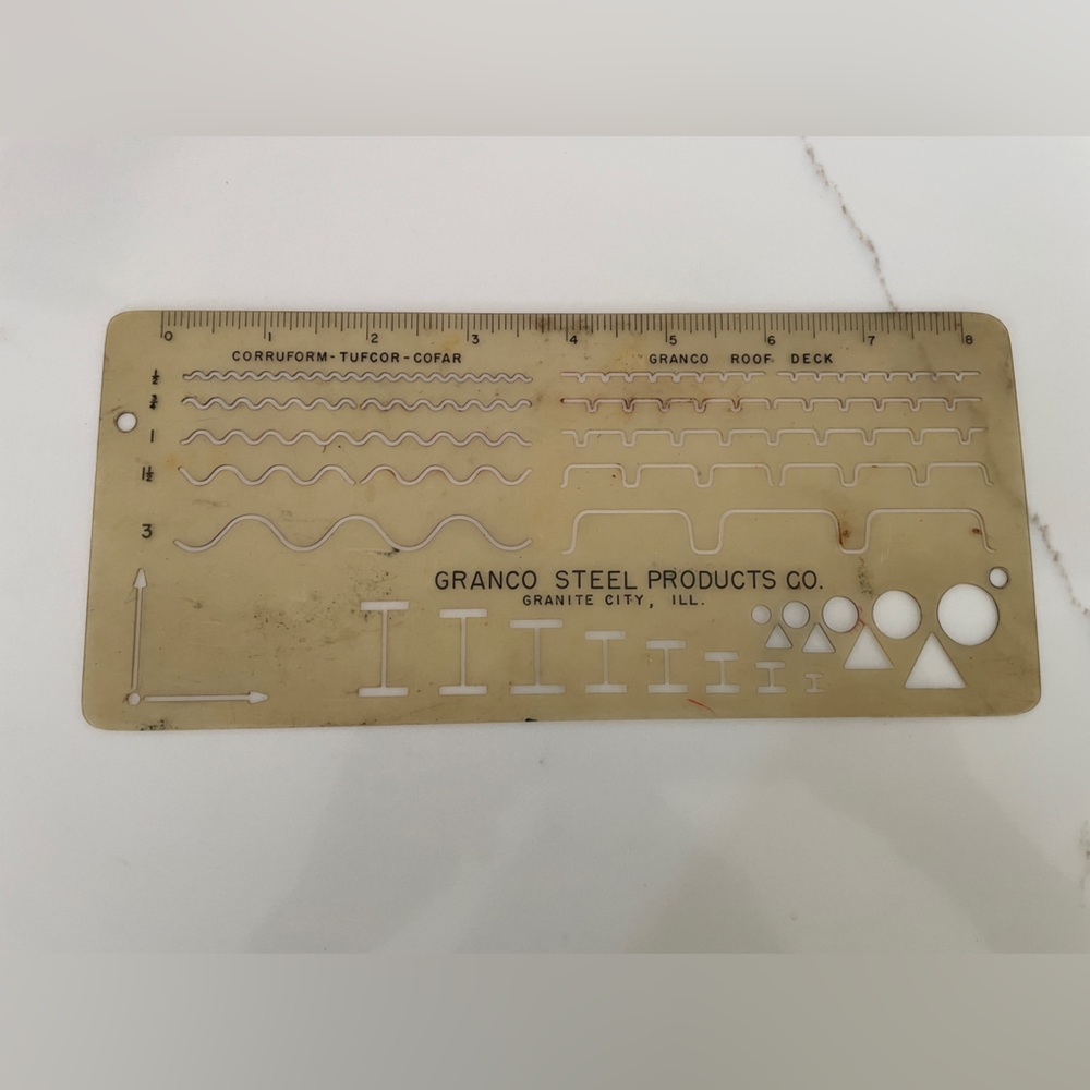 Granco Steel Products Vintage Engineering Template